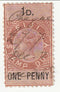 Fiji - Revenue, Stamp Duty 1d 1883