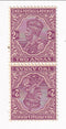 India - King George V 2a Tête- bêche pair 1933(M)