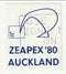 New Zealand - ZEAPEX'80 label