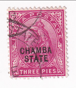 Chamba - Queen Victoria 3p 1900