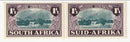 South Africa - Huguenot Commemoration Fund 1½d+1½d pair 1939(M)