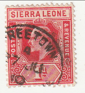Sierra Leone - King Edward VII 1d 1907