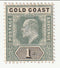 Gold Coast - King Edward VII 1/- 1902(M)