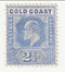 Gold Coast - King Edward VII 2½d 1907(M)