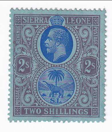 Sierra Leone - King George V 2/- 1921(M)
