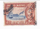 Hong Kong - Centenary of British Occupation 25c 1941