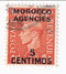 Morocco Agencies - King George VI ½d with 5 CENTIMOS o/p 1951