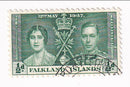 Falkland Islands - Coronation ½d 1937