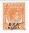 B M A Malaya - King George VI 2c 1947