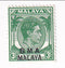 B M A Malaya - King George VI 3c 1947(M)