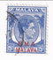 B M A Malaya - King George VI 15c 1948