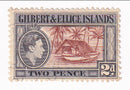 Gilbert and Ellice Islands - Pictorial 2d 1939