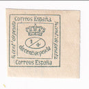 Spain - Currency change ¼c 1876