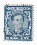 Spain - King Alfonso XII 10c 1877