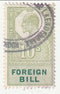 Great Britain - Revenue, Foreign Bill 15/- 1902