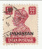 Pakistan - King George VI 12a with PAKISTAN o/p 1947