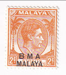 B M A Malaya - King George VI 2c 1947(M)