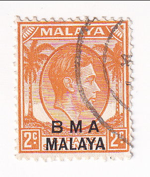 B M A Malaya - King George VI 2c 1946
