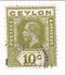Ceylon - King George V 10c 1912
