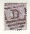 Postmark - 'D' (Dunedin) obliterator