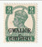 Gwalior - King George VI 9p 1942(M)