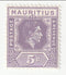 Mauritius - King George VI 5c 1943(M)