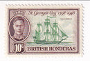 British Honduras -150th Anniversary of Battle of St George's Cay 10c 1949(M)