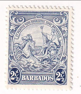 Barbados - Badge of the Colony 2½d 1944(M)