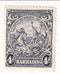 Barbados - Badge of the Colony 4d 1944(M)