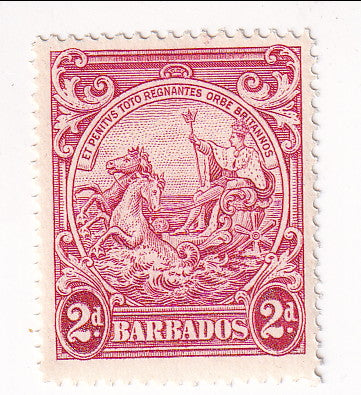 Barbados - Badge of the Colony 2d 1943(M)