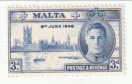 Malta - Victory 3d 1946(M)