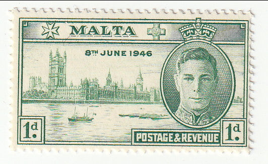 Malta - Victory 1d 1946(M)