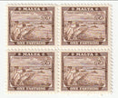 Malta - Pictorial ¼d block 1938(M)