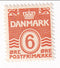 Denmark - Numeral 6ore 1933(M)