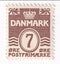 Denmark - Numeral 7ore 1933(M)