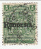 Rhodesia - Arms ½d with RHODESIA o/p 1909