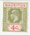Mauritius - King George V 4c 1926