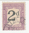 South Africa - Postage Due 2d 1914