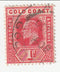 Gold Coast - King Edward VII 1d 1907