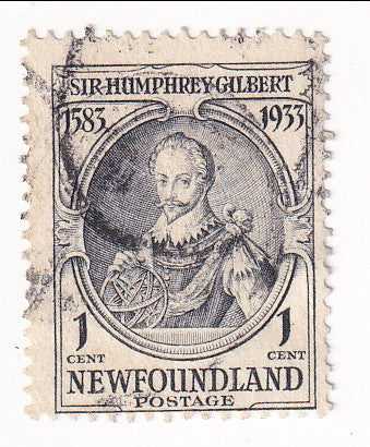 Newfoundland - 350th Anniversary of the Annexation by Sir Humphrey Gilbert 1c 1933