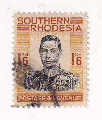 Southern Rhodesia - King George V 1/6 1937