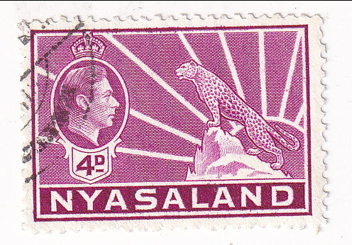 Nyasaland - King George VI 4d 1938