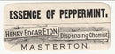 Chemists Labels - Essence of Peppermint(M)