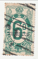 New Zealand - Railway Charges 6d Thorndon across 1925