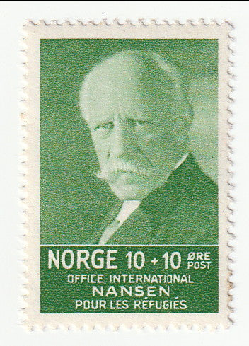 Norway - Nansen Refugee Fund 10ore+10ore 1943(M)
