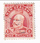 New Zealand - King Edward VII 1/- 1909