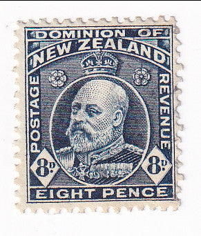 New Zealand - King Edward VII 8d 1916