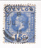 Ceylon - King George V 15c 1912