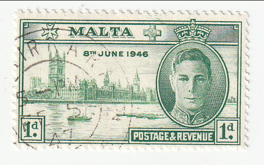 Malta - Victory 1d 1946