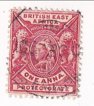 British East Africa - Queen Victoria 1a 1896